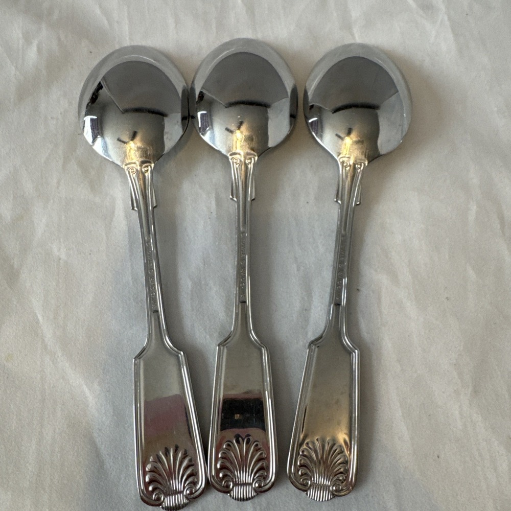 Towle LONDON SHELL CONTINENTAL Tablespoon 8 1/2" Stainless 18/10 CHINA -3 - Picture 3 of 6